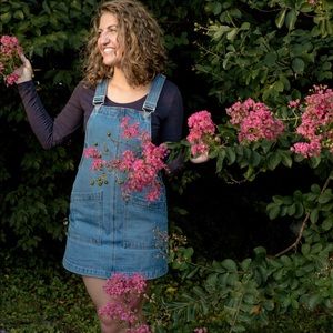 Forever 21 Denim Jumper